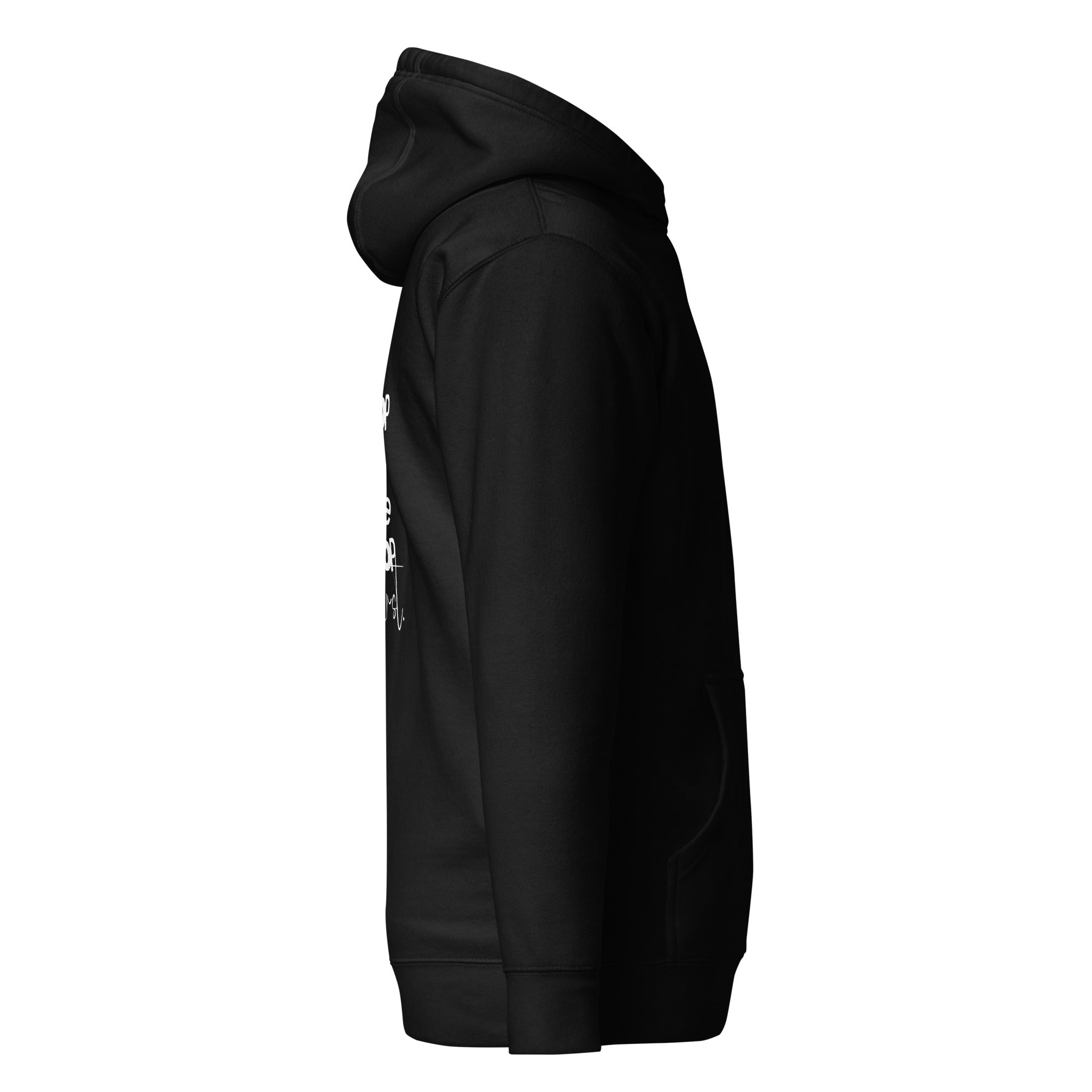 low tolerance era sarcastic hoodie black right side dark humor statement clothing