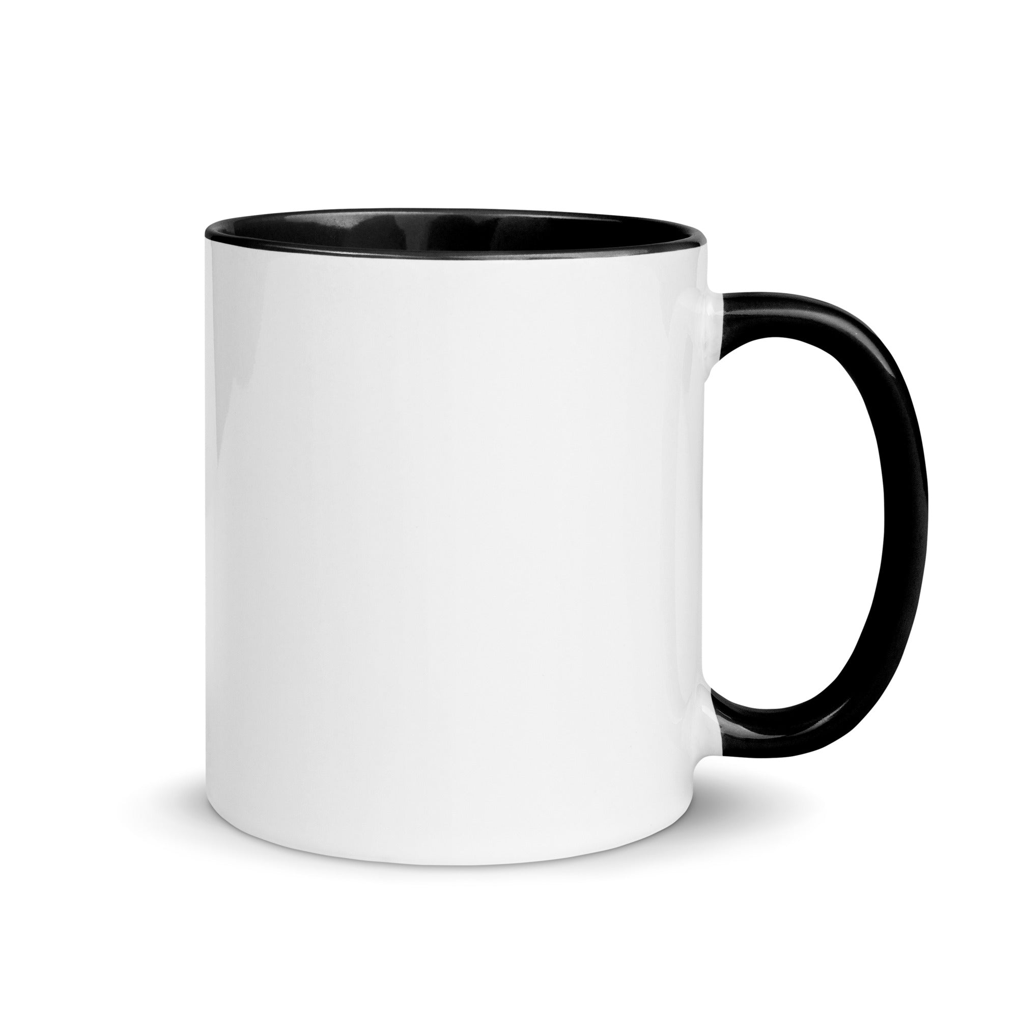 woke up again not thrilled sarcastic coffee mug dark humor mug 11 oz back view